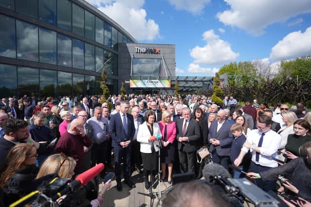 “I’ve been saying since 2007 – go and check the Irish Times – that we’re not for open borders,” she added.