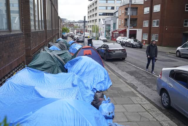 “However, the department’s firm assessment, based on the experience of staff and others working in the field, and based on the material gathered at interviews, is that over 80% of cases of those applying for the first time in the IPO have entered over the land border. This is the department’s operational assessment of the situation.”