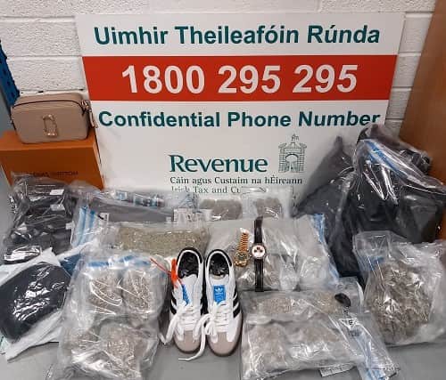 "The illicit drugs were discovered in parcels originating from the USA, Canada, the UK, Thailand and India and were intended for various addresses nationwide," stated a Revenue spokesperson.