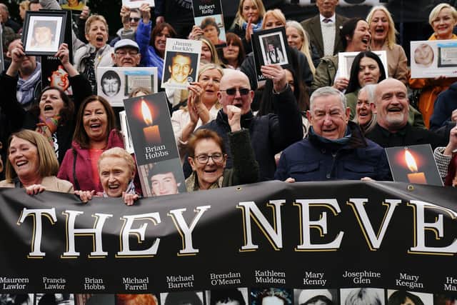 “I am very keen to meet with the families and very conscious that these families have felt unheard for decades, and I want to make sure that they know that I’m listening, that I want to hear them and, of course, I want to be in a position as Taoiseach to apologise on behalf of this country, but I think the most appropriate thing to do is to meet with them.”