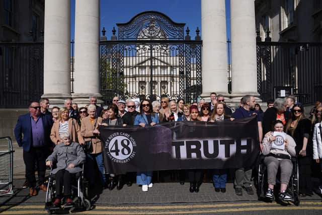 Taoiseach Simon Harris is to offer those affected a State apology in the Dail on Tuesday.