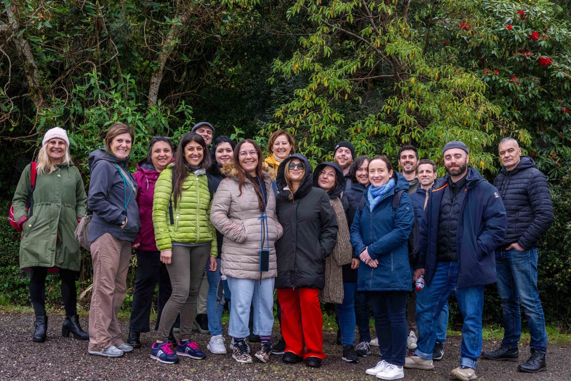 Italian travel agents with Mary O’Connor, Tourism Ireland (front, third right), during their fact-finding visit to Ireland