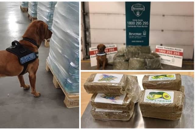 According to Revenue, the illicit drugs discovered on Wednesday were also concealed in parcels which had originated from Spain and Portugal and were destined for addresses in Monaghan and Louth.