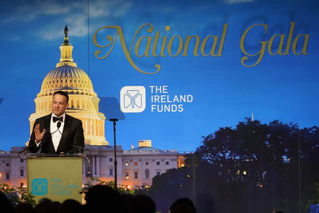 The Sinn Fein and Democratic Unionist Party pairing took centre stage at the event on Wednesday which was also attended by Irish premier Leo Varadkar.
