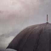 Heavy showers this morning.