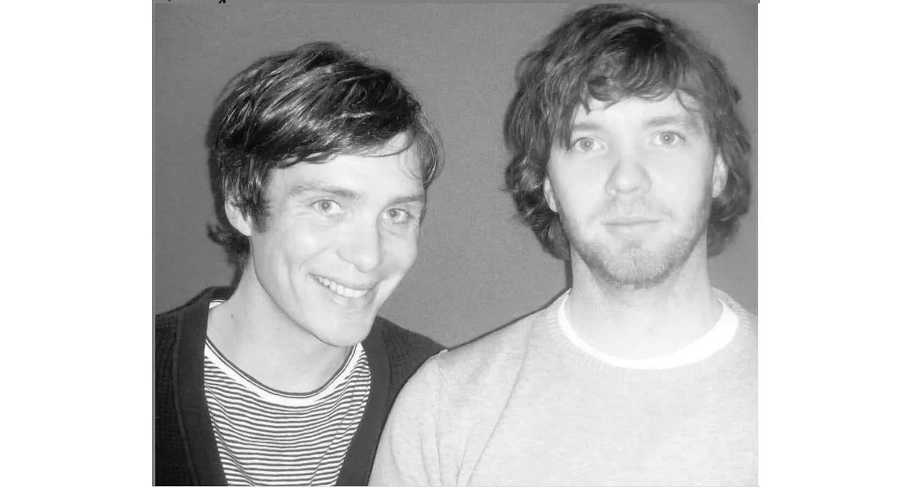 Old friends of 20 years, Cillian Murphy and Dermot Whelan