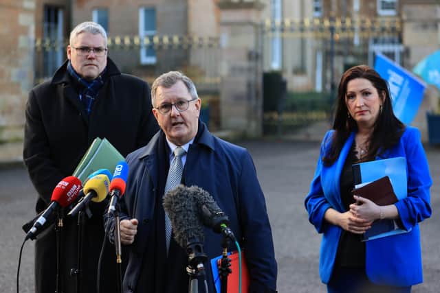 Last month a DUP spokesperson said the party trusted those responsible for the threats “will be held accountable for their actions”.