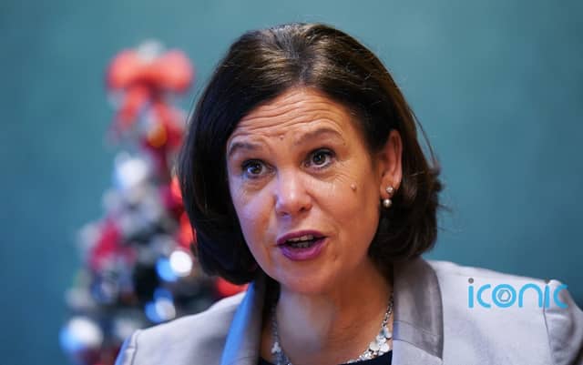 'It was done with a good heart' - Mary Lou McDonald defends Gerry Adams over sketch