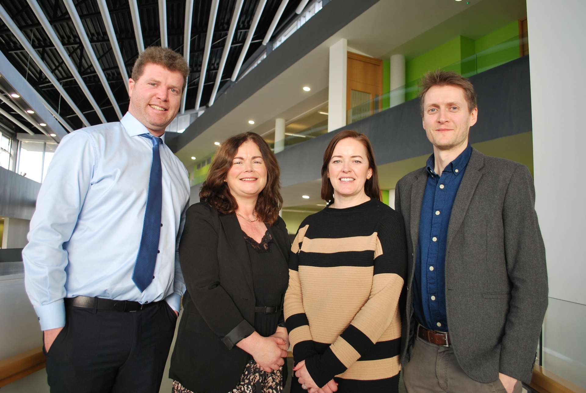Seamus Murrihy, Niamh Wiley, Grainne McCormack and Darren Carroll | Photo: Clare County Council, Kathy Coleman