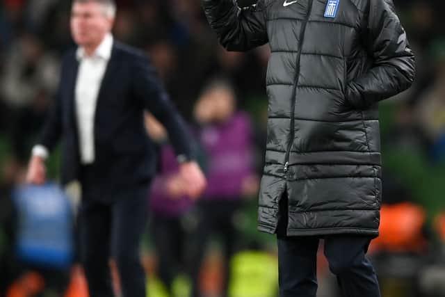 The ex-Chelsea player, who declared he had an interest in the Irish job last October, was asked if the role still intrigued him. 