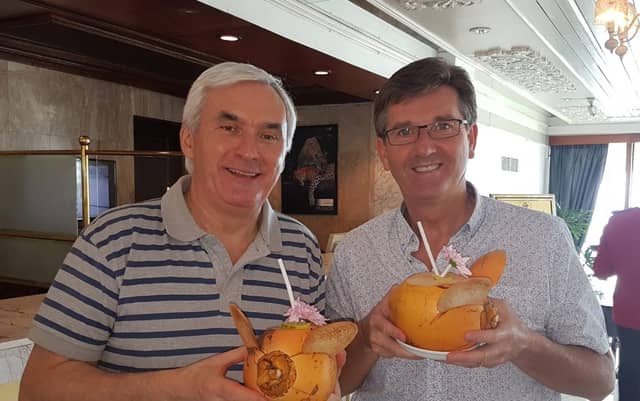 Kieran Cavanagh (RIP) and Daniel O'Donnell. Credit: Facebook/Daniel O'Donnell