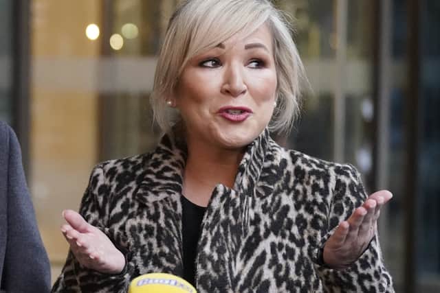 “There is a new goods guarantee built into these new arrangements that goods manufactured in Northern Ireland will always be available for sale in Great Britain.”