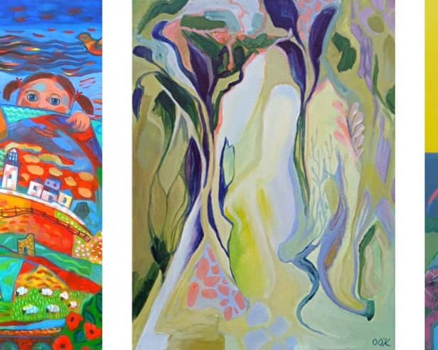 Meanderings of a Colourful Mind art collaboration