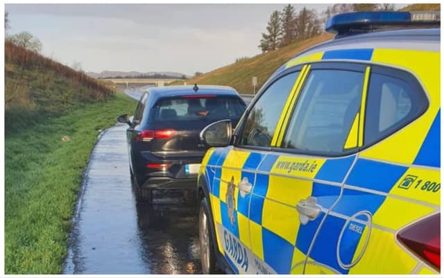 PICTURE: X/@GardaTraffic