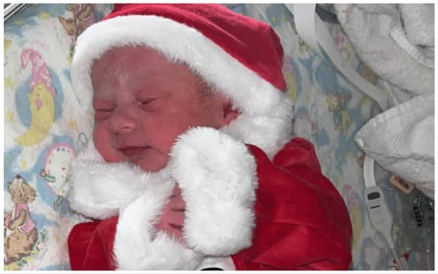 Scarlett Lee Phillips made her entrance into the world at 7:53am on December 25 at University Maternity Hospital Limerick