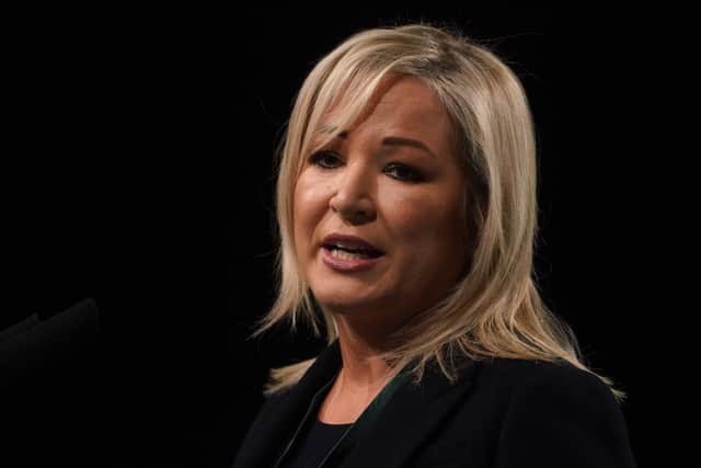 Sinn Fein vice president Michelle O’Neill has been entitled, as the leader of the largest party at Stormont since the May 2022 Assembly election, to become the next first minister when the institutions are recalled.
