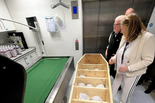 She said a path had been worn in the area from locals and visitors travelling to see the grave, in a sign of how much interest there has been in the returned remains.