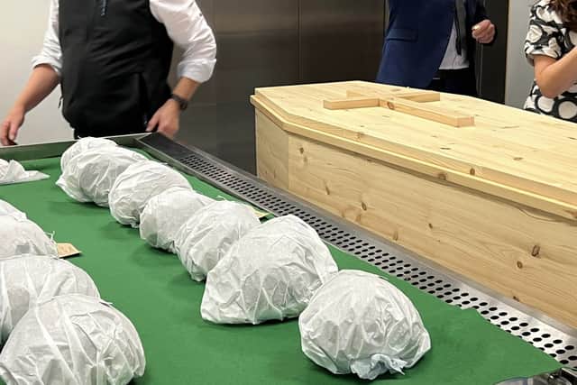 The skulls were returned in a process undertaken by Trinity College Dublin to review legacy issues at the university.
