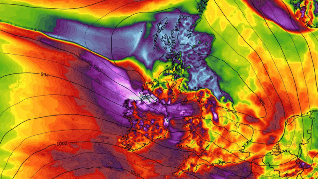 Met Eireann issues weather warnings with storm winds to rip across Ireland