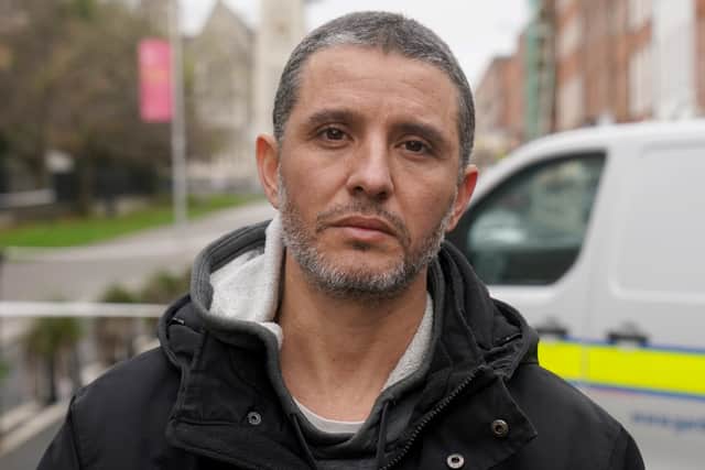 Gardai said a man who sustained serious injuries at the scene is a person of interest in their investigation.