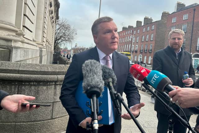 “And thirdly, we need a commitment from Government to give gardai the resources they need, frontline guarding, to ensure that we have more personnel that we don’t allow the numbers to drop, as they now are below 4,000.”