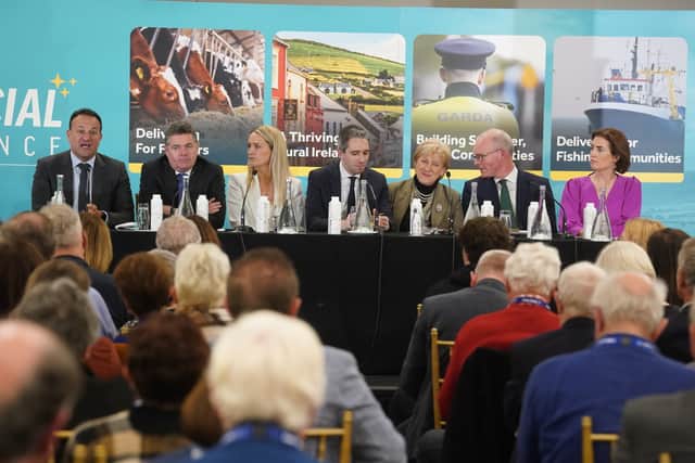 He was speaking at a Fine Gael special conference in Maynooth, Co Kildare attended by hundreds of party members.