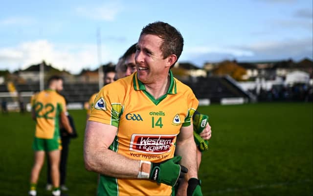 Corofin come up against Ballina Stephenites in the Connacht football semi-final. PIC: Sportsfile