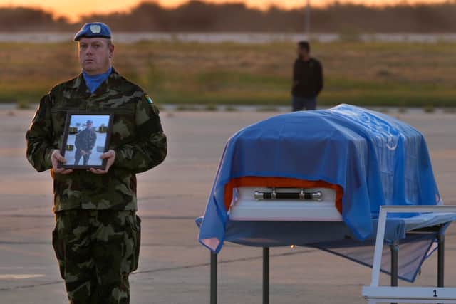 “We continue to urge that all perpetrators be held accountable, and for justice for Private Rooney and his family,” he said.