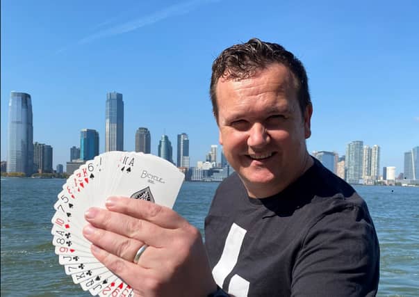 Leon Andersen of the Mid-West Magic Convention