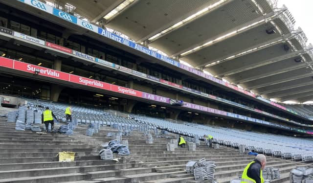 'A timely facelift' - Seats being ripped out of Croke Park for very good reason PIC: GAA.ie