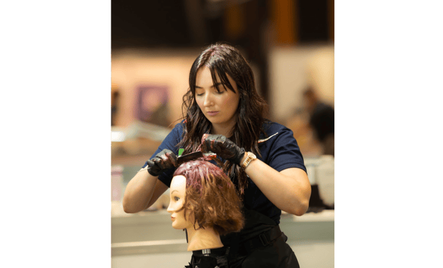 Laoibhse O'Malley at WorldSkills Ireland