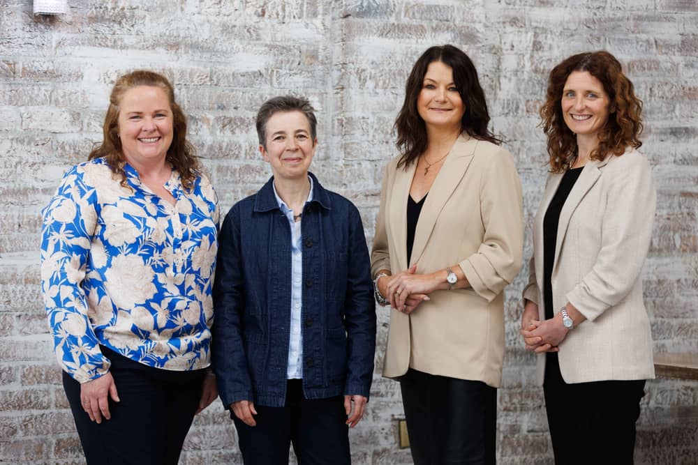 Catherine Weetman, Elaine O'Connell, Helen Downes and Sinead Murphy
