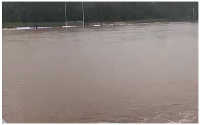 The Sarsfields pitch. Photo: Sarsfields Hurling Club