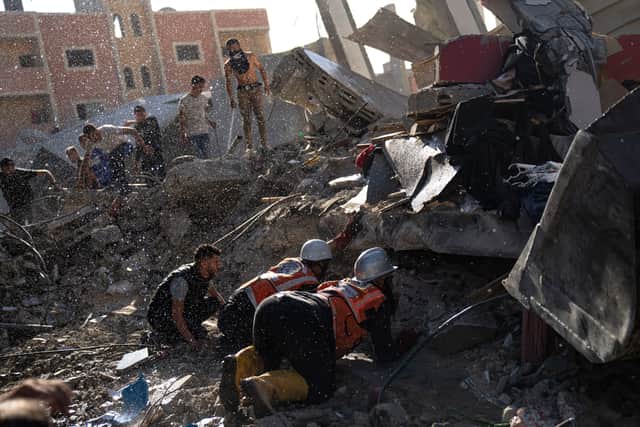 “Peace and justice demands that Gaza not become the graveyard of international law.
