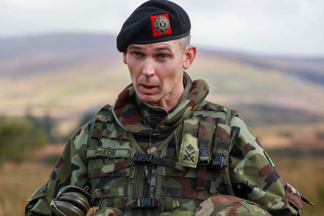 He said the soldiers had been given a live update on the situation and were also helped “to counter some of the misinformation and disinformation that is spreading around”.