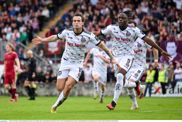 It wasn't to be for the Tribesmen as Bohemians won the game 1-0. Recent Ireland call-up Jonathan Afolabi caught the eye with his pace and power. It can be a joy to watch some of these League of Ireland players up close.
