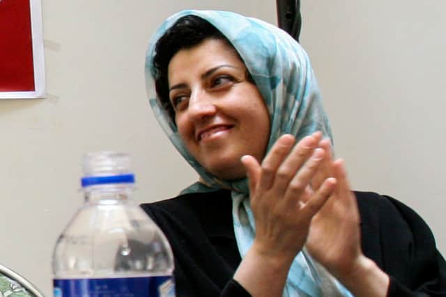 “The Iranian activist Narges Mohammadi, who won the Nobel Peace Prize, is languishing in prison in Iran, and she’s fighting for very basic human rights.”