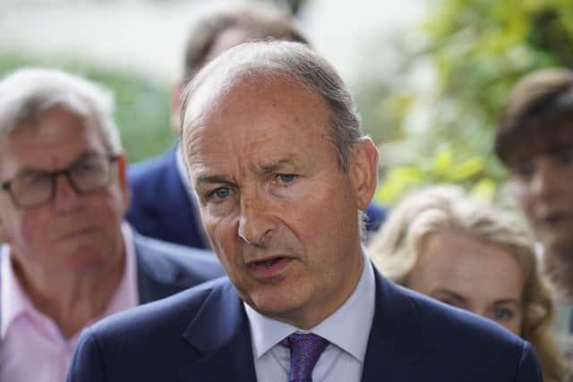 “And if we expect others to do it, then I think Sinn Fein have an obligation to do that, and they’re showing no evidence – in fact they’re doubling down, and that’s a view I have.”