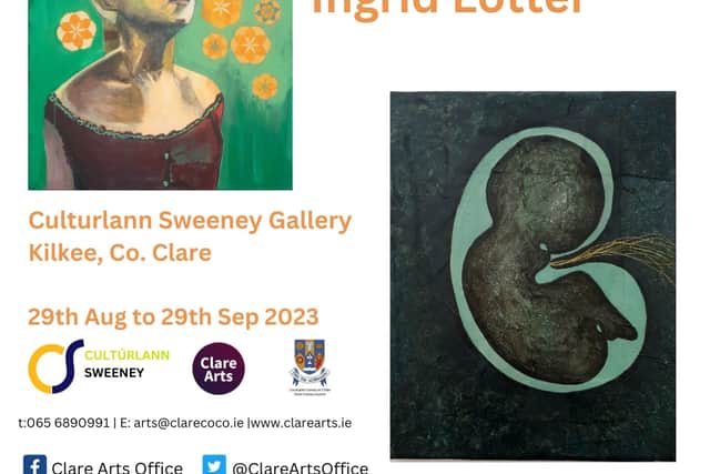 Ingrid Lotter is a mixed media artist from South Africa who has been living in Ennis since 2018.