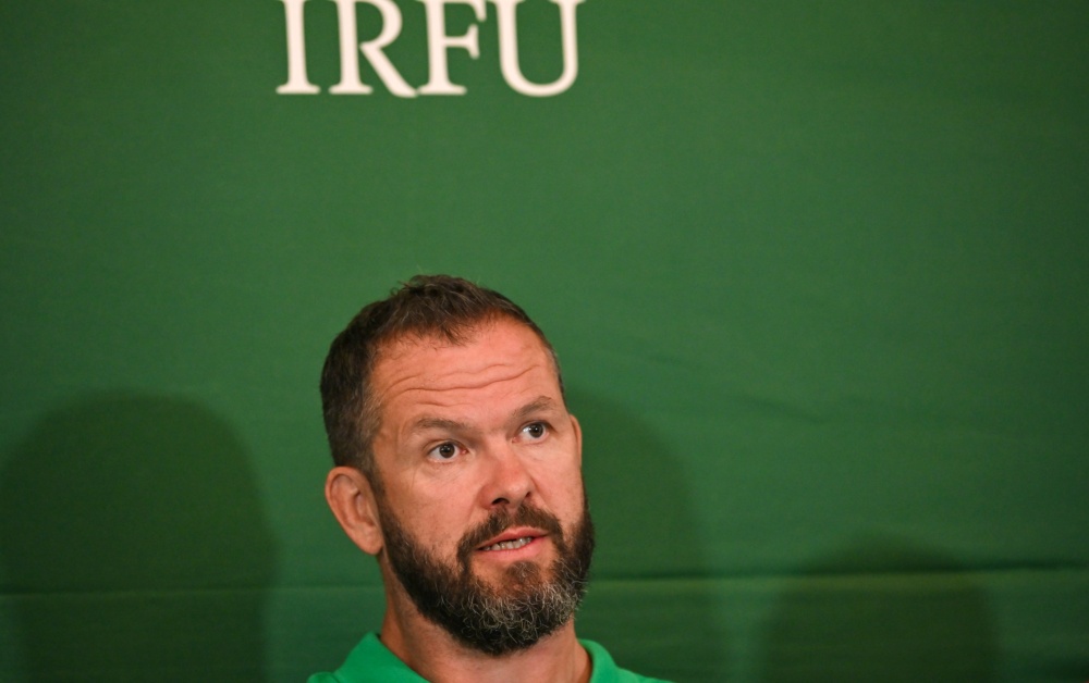 Ireland head coach Andy Farrell. PIC: Sportsfile