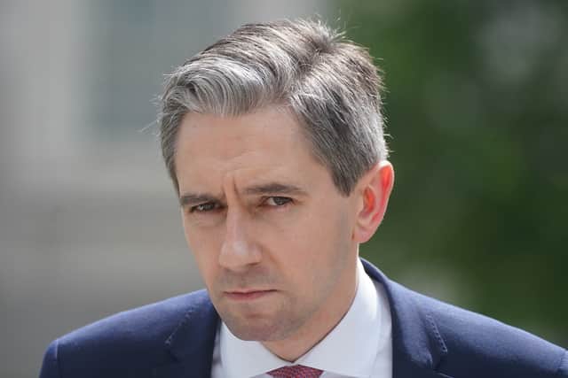 Asked about Mr Harris being photographed with gardai while covering the justice portfolio, Ms McEntee said there “might have been a different response” to when she was photographed.