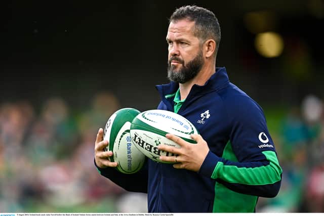 Andy Farrell's side, who have two warm-up outings remaining before the World Cup begins, face Romania in their opening fixture of the tournament on September 9 in Bordeaux.