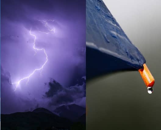 Heavy rain and possible thunder on the way this weekend