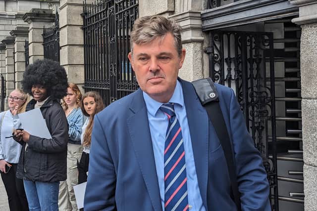 Later in the committee, which sat for four-and-a-half hours, Mr Lynch interjected during a gap in questioning seeking to make a “point of clarification”.