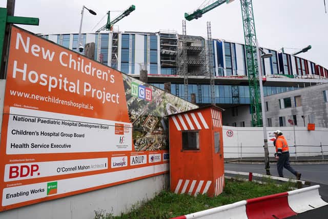 Earlier this week, chief officer of the NPHDB David Gunning said that of the 1.433 billion euros in expenditure that had been approved for the construction of the hospital, to date 1.325 billion euros has been spent.