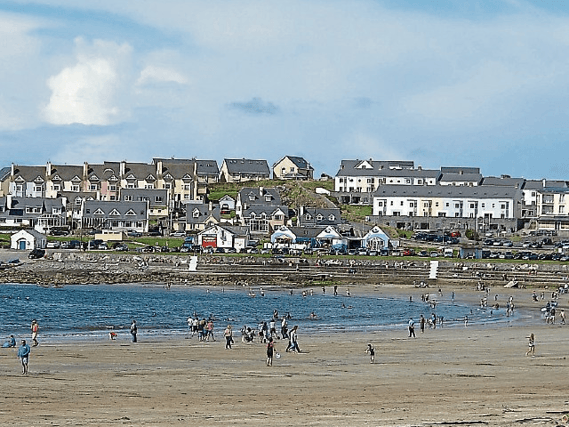 There was a discharge of wastewater to Kilkee beach