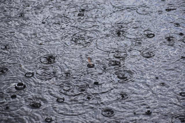 The status yellow warning takes effect from midday this Tuesday