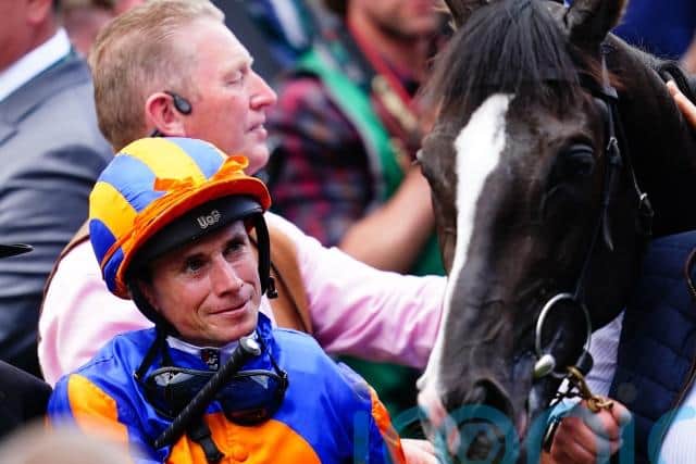 “He came out of the race great, that was the massive thing. Every day, riding him work, he was just getting better and more and more confident.”