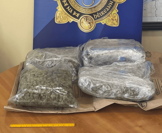 The drug seizure in Clare this Thursday