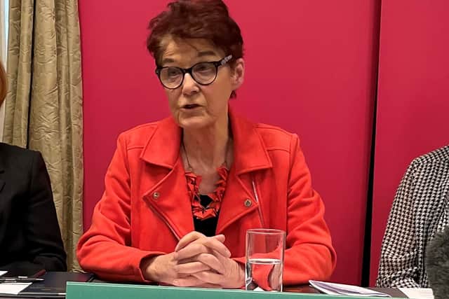 She added: “We will pursue this government to do what is right and to give the leadership that women in this country actually need.”